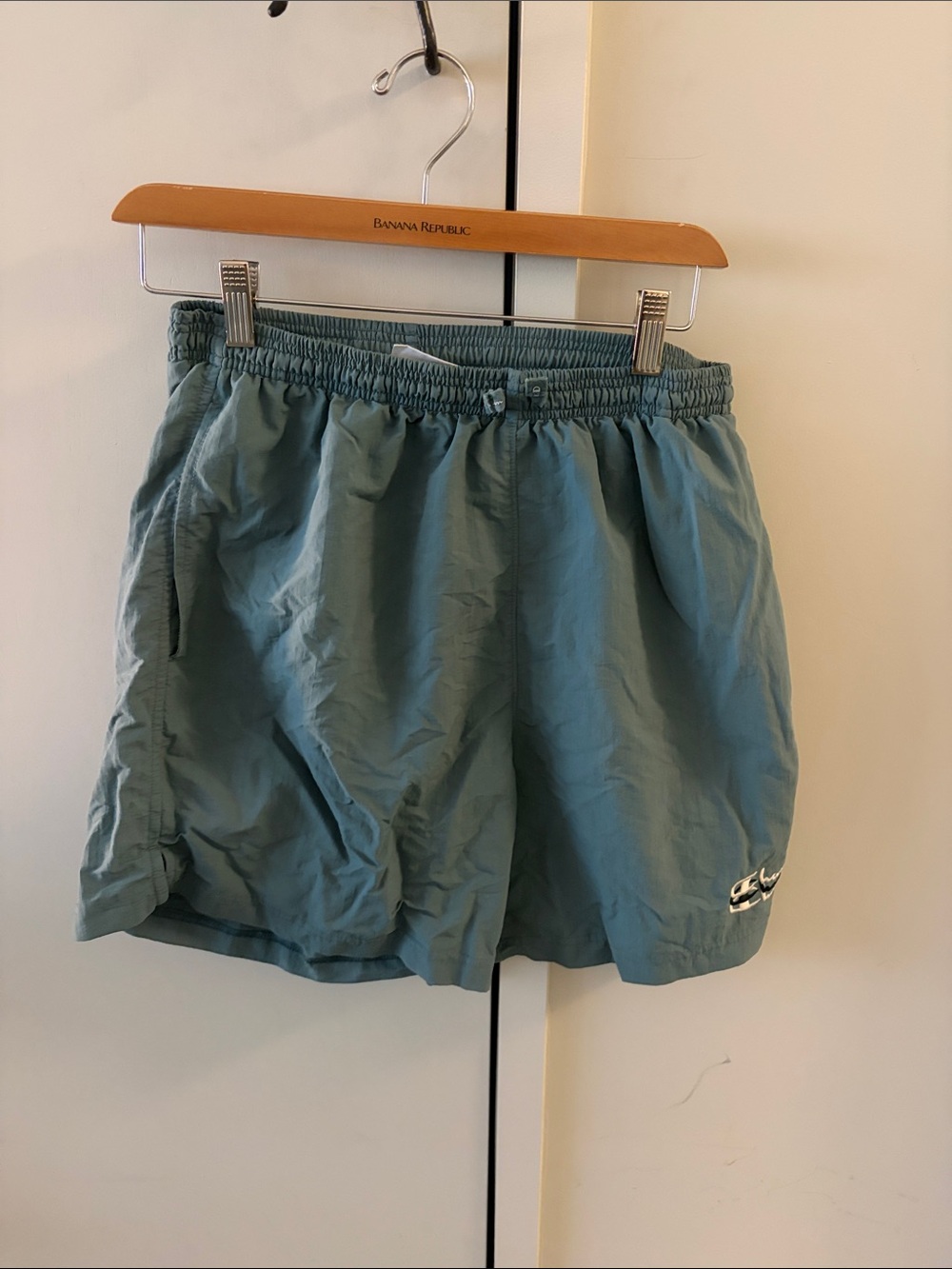 Champion Men's Teal Athletic Shorts/ Bathing Suit in with Elastic Waist